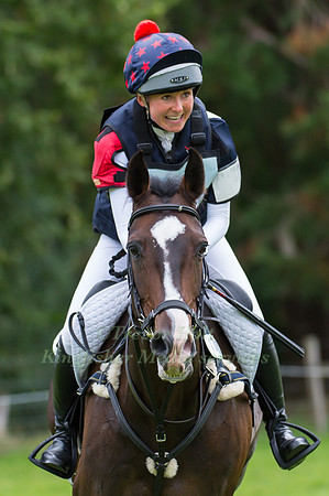 KIRSTIN BAMFORD (GBR) RIDING GUMMYS TWINKELING