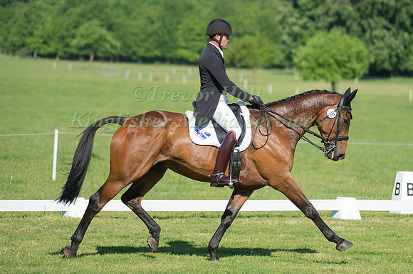 PAUL TAPNER (AUS) RIDING YOGI BEAR VIII IN THE DRESSAGE PHASE OF THE CICO THREE STAR AT THE 2017 HOUGHTON INTERNATIONAL HORSE TRIALS
