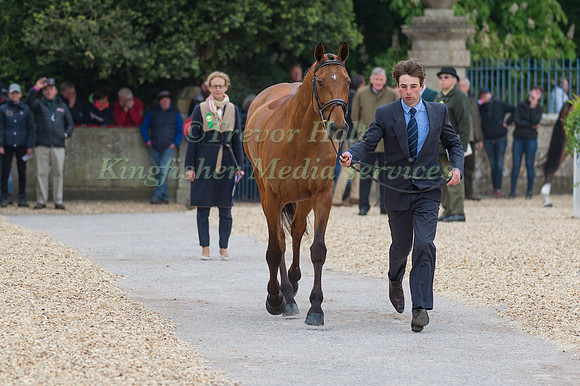 Dominic Furnell (IRL) and Ballycahane Flower Power at the Final  Horse Inspection of the 2017 Mitsubishi Motors Badminton Horse Trials