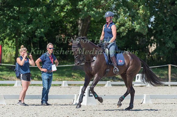 NICOLA WILSON (GBR) AND BULANA