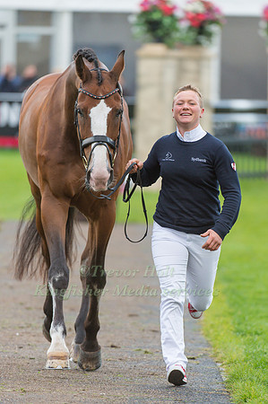 Hanne Wind Ramsgaard of Denmark with Vestervangs Arami