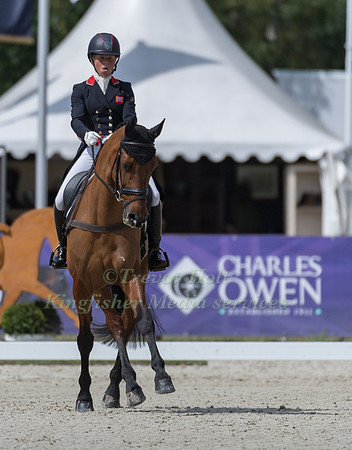ROSALIND CANTER (GBR) AND ZENSHERA