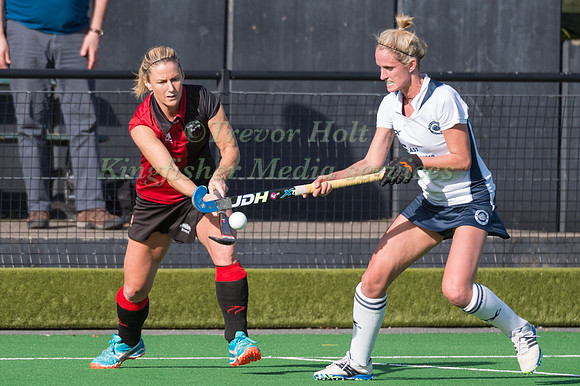 Lisa Garbutt of Bowdon Hightown and Lucy Bairner of East Grinstead