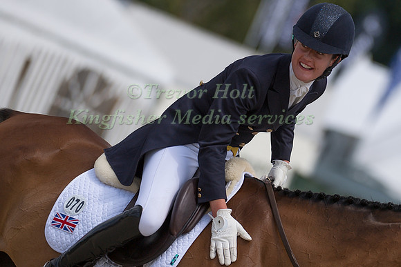 WILLA NEWTON (GBR) AND CHANCE REMARK