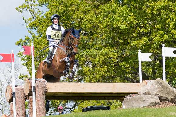 Tom McEwen (GBR) and  Toledo de Kerser
