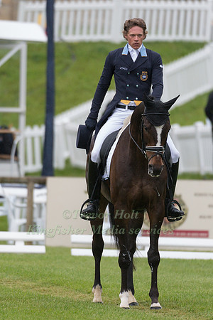 LUDWIG  SVENNERSTAL (SWE) AND BALHAM MIST TAKING PART IN THE DRESSAGE PHASE OF THE  CIC THREE STAR COMPETITION AT THE 2017 EQUI-TREK BRAMHAM INTERNATIONAL HORSE TRIALS e