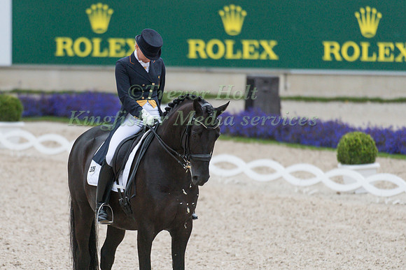 Nadine Capellmann (GER) and Forpost taking part in the Prize of VUV - Vereinigte Unternehmerverbände Aachen Prix St. Georges CDI4*