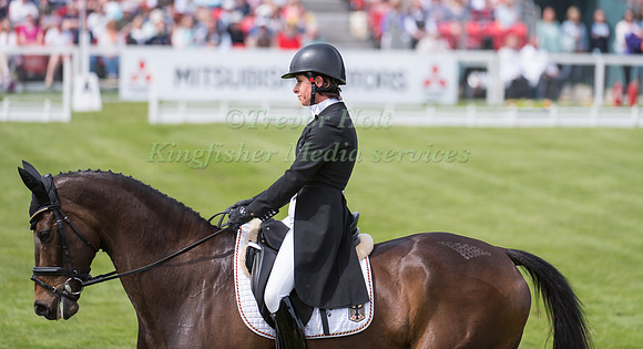 Bettina Hoy of Germany riding Designer 10