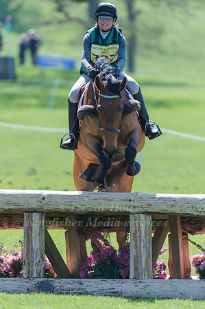 Jenny Levett (GBR) riding Ballymore Rich Cat