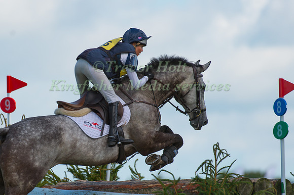 Louise Harwood (GBR) riding Balladeer Miller Man