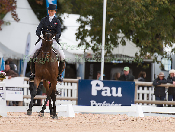 Rebecca Howard of Canada riding Riddle Master