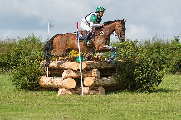 Ryuzo   Kitajima (JPN) riding Delago