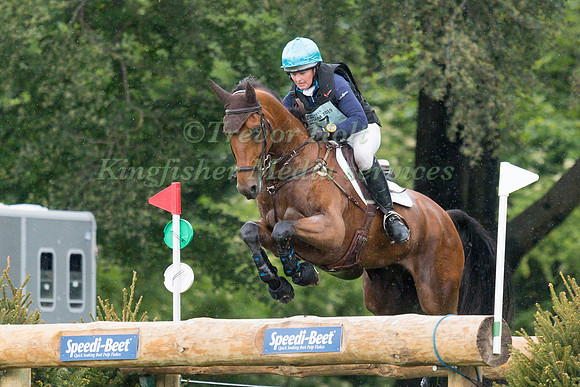 SELINA MILNES (GBR) AND IRON IV
