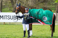 Michael Jung of Germany  and La Biosthetique - Sam FBW and the Badminton Trophy