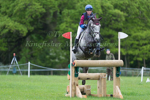 HANNAH BATE (GBR) RIDING CAPITAL T COMPETING IN THE CROSS COUNTRY PHASE OF THE  CIC TWO STAR COMPETITION AT THE  2017 ROCKINGHAM CASTLE INTERNATIONAL HORSE TRIAL.