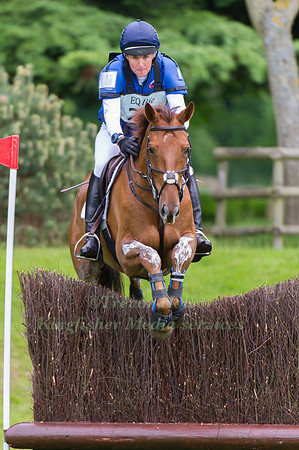 Kristina Cook and Billy the Red