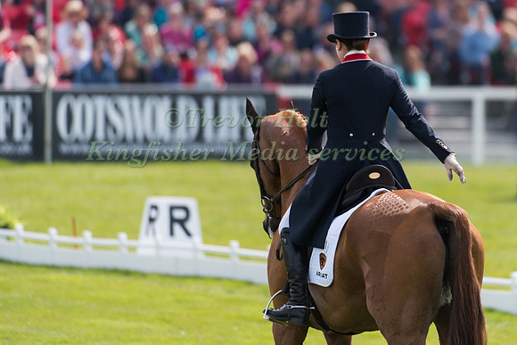 Laura Collett of Great Britain  riding Grand Manoeuvre