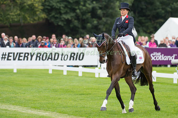 Pippa Funnell of Great Britain riding Sandman 7