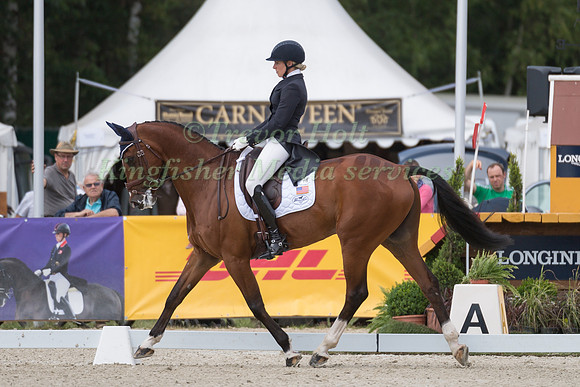 ELISABETH HALLIDAY-SHARP (USA) AND DENIRO Z