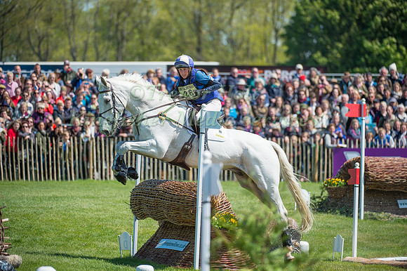Louisa Milne Home (GBR) riding King Eider