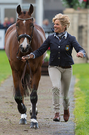 Anna Nilsson of Sweden with Luron