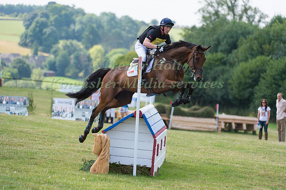 Oliver Townend (GBR) riding Sonic De Sermentol