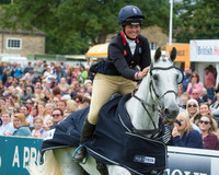KITTY KING (GBR) AND VENDREDI BIATS TAKING A LAP OF HONOUR AFTER WINNING THE BRITISH HORSE FEEDS CCI-L4* COMPETITION AT THE 2019  EQUI-TREK BRAMHAM INTERNATIONAL HORSE TRIALS.