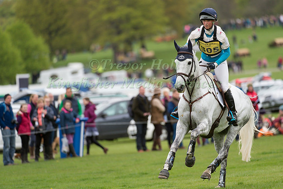 Dani Evans riding  SMART TIME