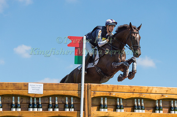 GUBBY LEECH (GBR) RIDING ZEBEDEE