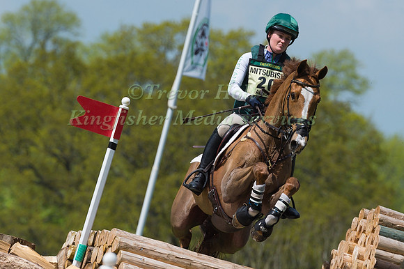 CLARE ABBOTT (IRL) RIDING  EURO PRINCE