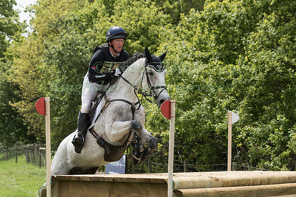 OLIVER TOWNEND  RIDING BALLAGHMOR CLASS COMPETING IN THE CROSS COUNTRY PHASE OF THE  INTERMEDIATE  COMPETITION AT THE  2017 ROCKINGHAM CASTLE INTERNATIONAL HORSE TRIAL.