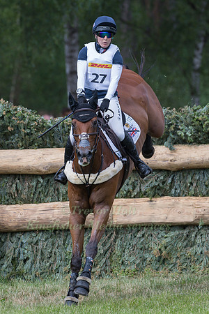 LAURA COLLETT (GBR) AND MR. BASS
