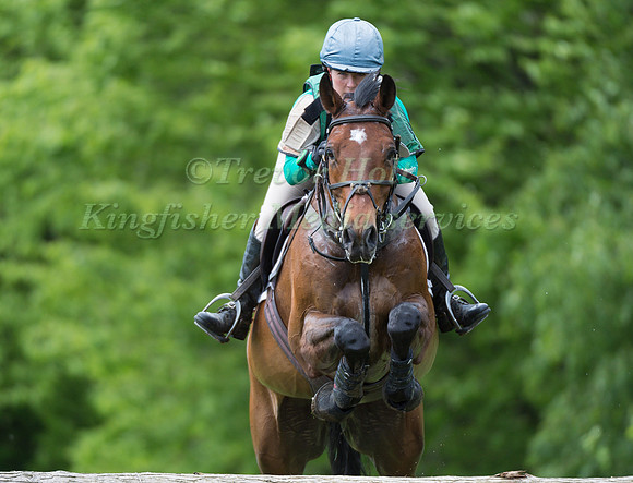 ALEX POSTOLOWSKY (GBR) RIDING TREVARTH COMPETING IN THE CROSS COUNTRY PHASE OF THE  CIC TWO STAR COMPETITION AT THE  2017 ROCKINGHAM CASTLE INTERNATIONAL HORSE TRIAL.