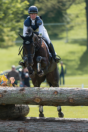 Nicola Wilson (GBR) riding Bulana
