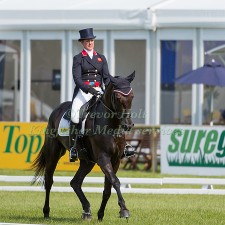 Nicola Wilson (GBR) riding Bulana