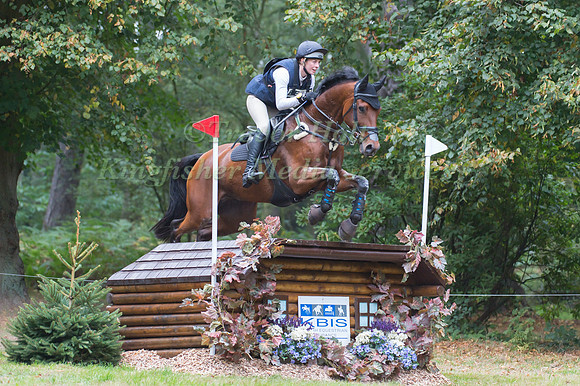 Chloe Astill of Great Britain riding  DARIO