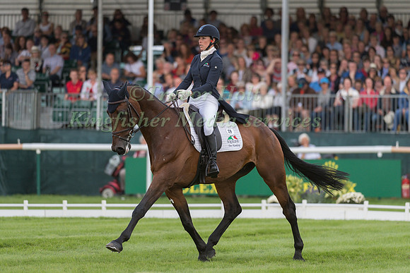 Dee Hankey (GBR) and Chequers Playboy