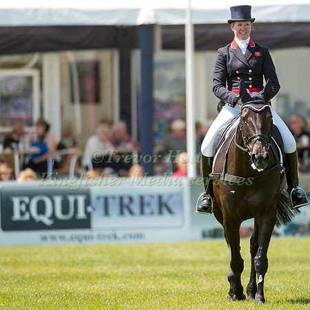 Nicola Wilson (GBR) riding Annie Clover
