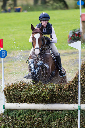Lydia Hannon riding Tierro