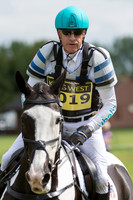 ANDREW  HOY (AUS) RIDING RIGHT TO PLAYS JACK SPARROW COMPETING IN THE CROSS COUNTRY PHASE OF THE ADVANCED  INTERMEDIATE  CLASS AT THE  2017 ROCKINGHAM CASTLE INTERNATIONAL HORSE TRIAL.