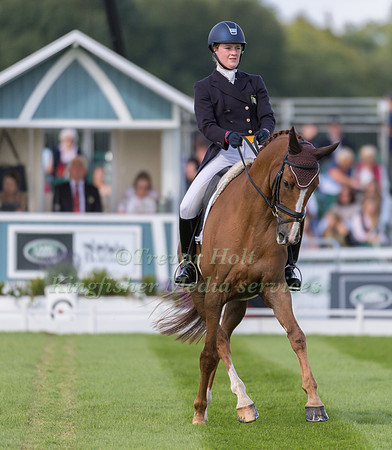 Clare  Abbott (IRL) and Euro Prince