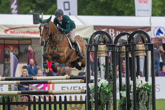 Aoife  Clark (IRL) riding Kings Advocate II
