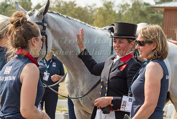 Kitty King (GBR) and Vendredi Biats