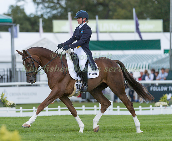 Libby Seed (GBR) and What A Catch II