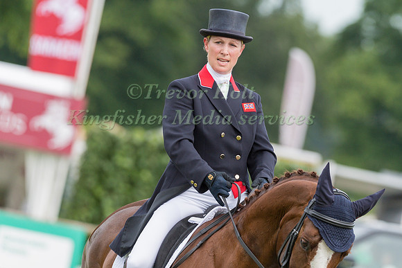 ZARA TINDALL (GBR) AND CLASS AFFAIR