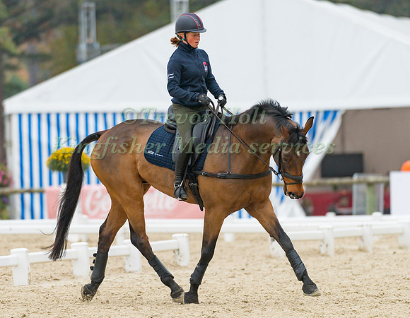 ROSALIND CANTER (GBR) AND ZENSHERA