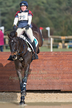 Kerry Varley  riding Cariba 15