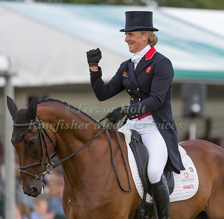 Kristina Cook (GBR) and Calvino II
