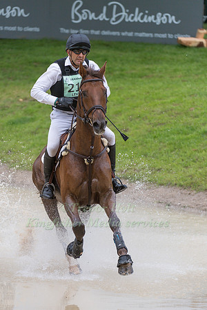 BILL  LEVETT (AUS) AND LASSBAN DIAMOND LIFT TAKING PART IN THE CROSS COUNTRY PHASE OF THE  CIC THREE STAR COMPETITION AT THE 2017 EQUI-TREK BRAMHAM INTERNATIONAL HORSE TRIALS
