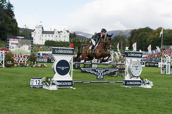 Gemma Tattersall of Great Britain riding Arctic Soul